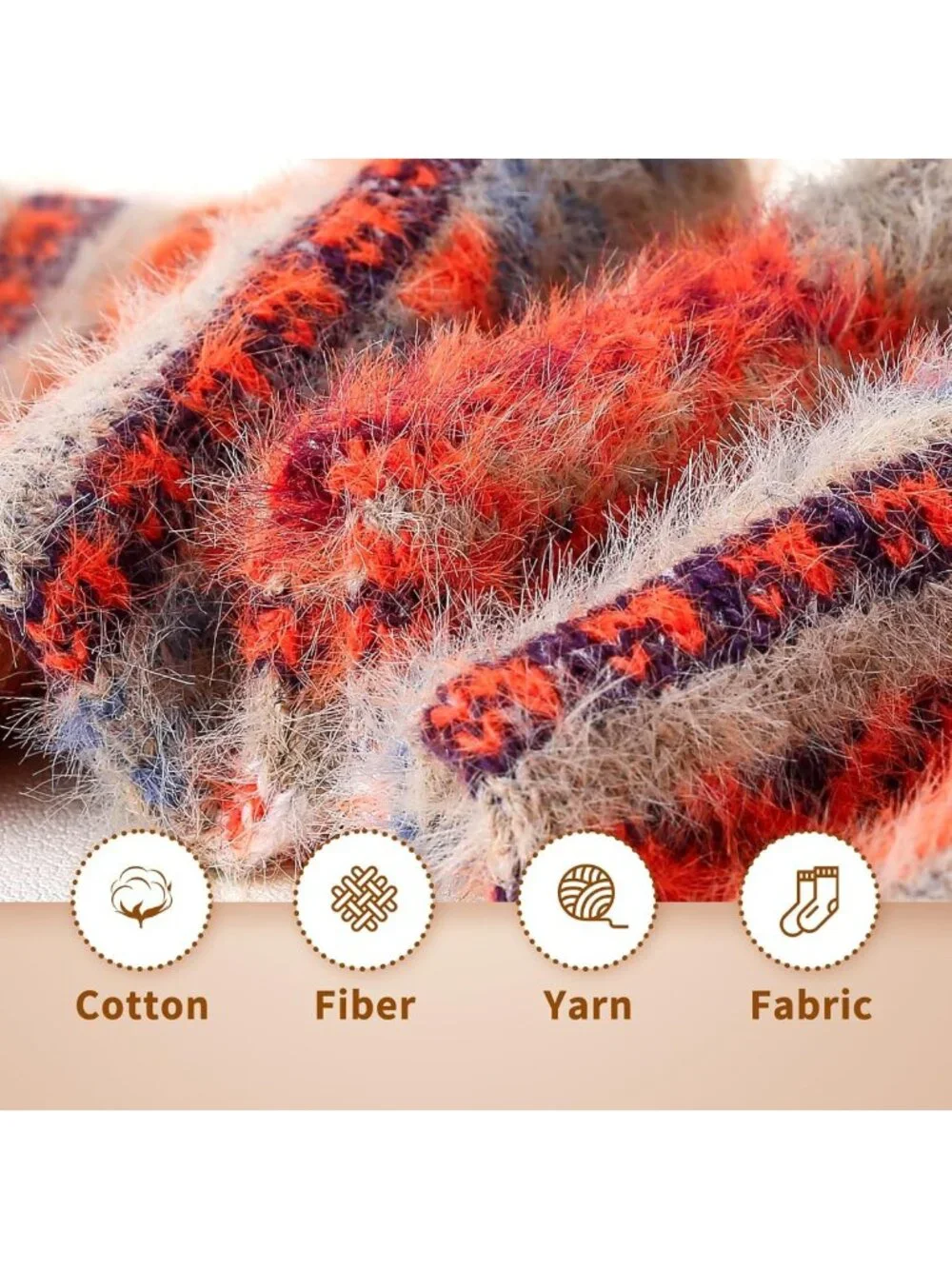 Cozy Warm Fuzzy Winter Socks - 5 Pairs Comfy Gift Set for Women, Perfect for